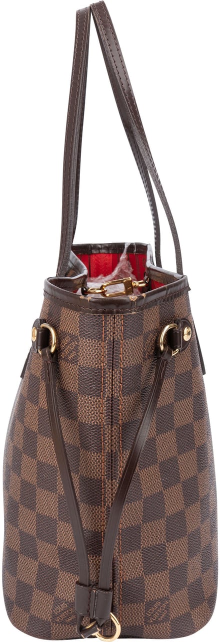 Louis Vuitton Louis Vuitton Damier Ebene Monogram Neverfull PM Handbag Bruin