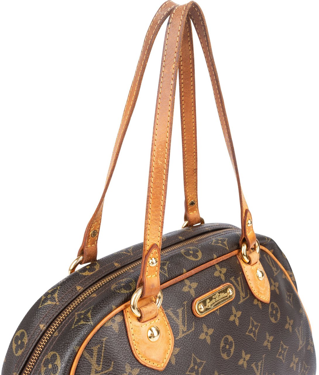 Louis Vuitton Louis Vuitton Canvas Monogram Montorgueil PM Handbag Bruin