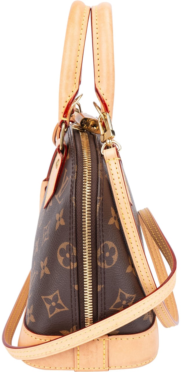 Louis Vuitton Louis Vuitton Canvas Monogram Alma BB Handbag Bruin