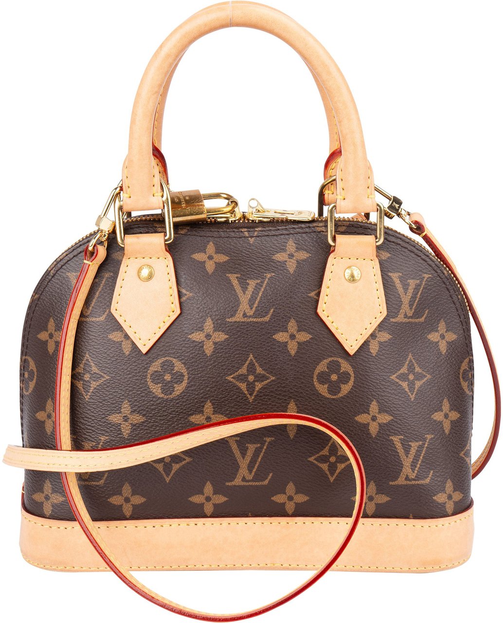 Louis Vuitton Louis Vuitton Canvas Monogram Alma BB Handbag Bruin