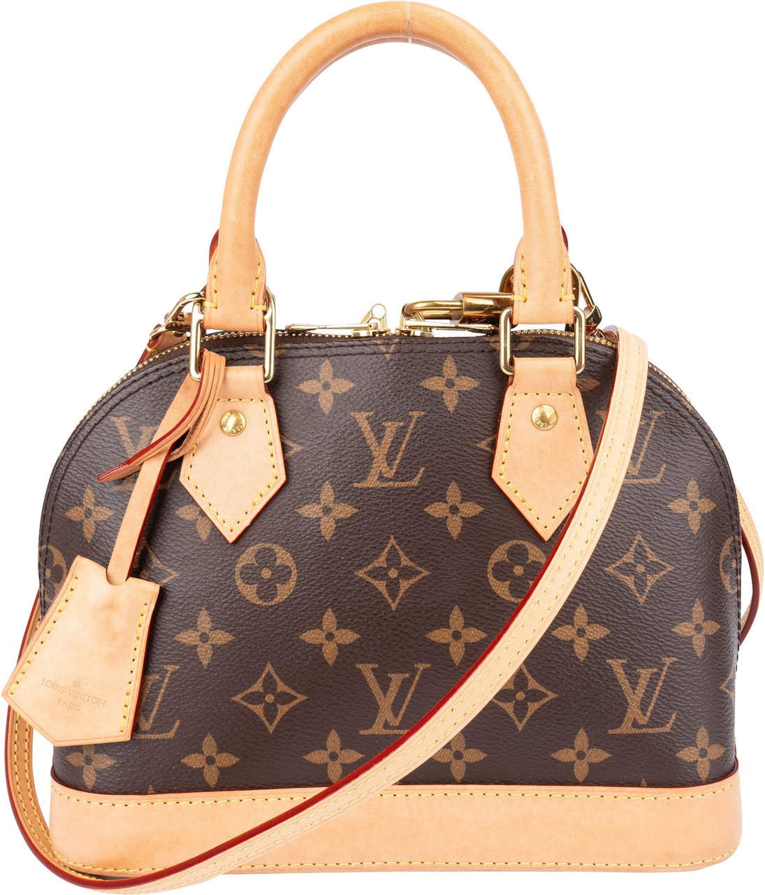 Louis Vuitton Louis Vuitton Canvas Monogram Alma BB Handbag Bruin