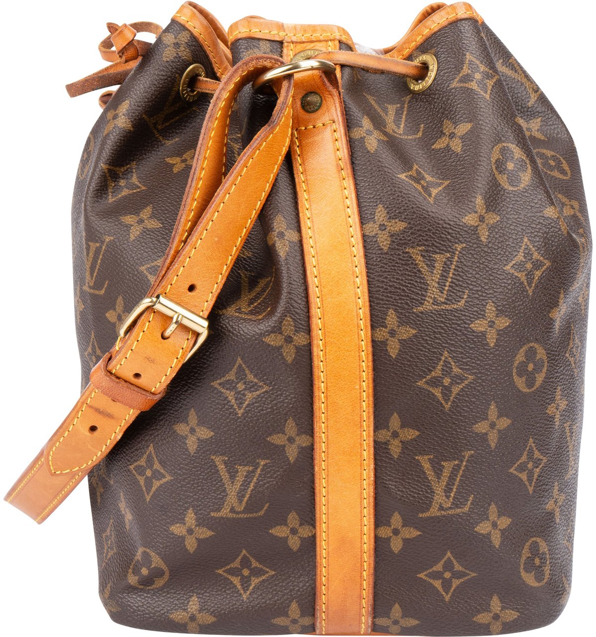 Louis Vuitton Louis Vuitton Canvas Monogram Sac Noe Petit Shoulder Bag Bruin