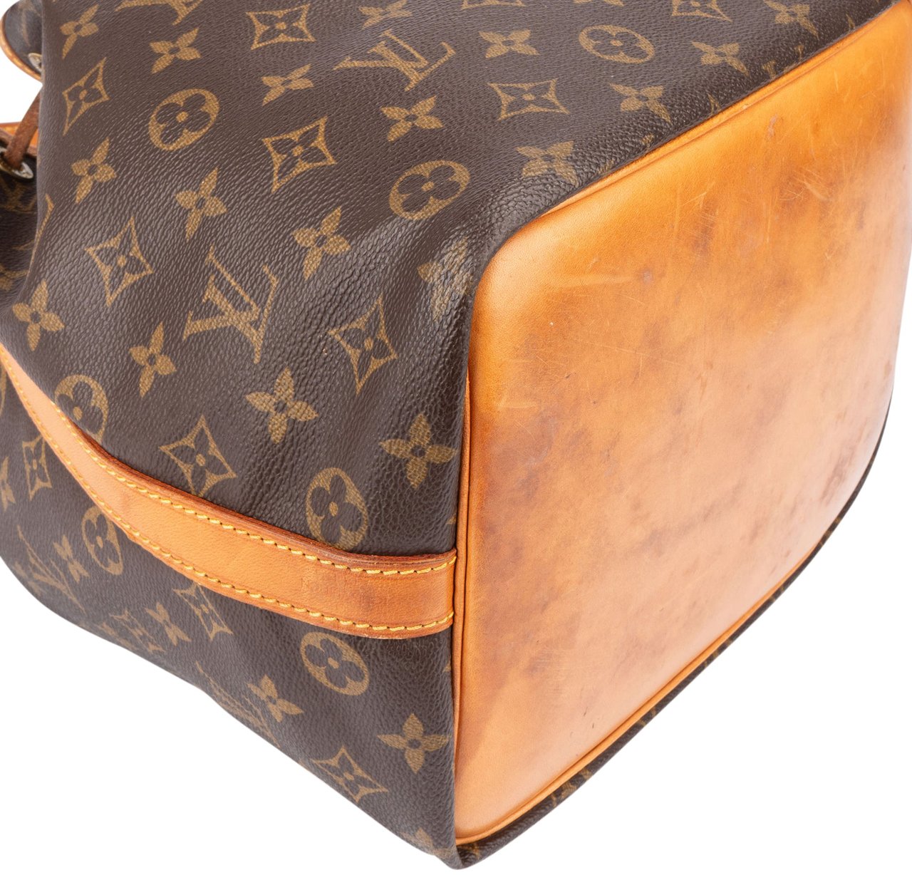 Louis Vuitton Louis Vuitton Canvas Monogram Sac Noe Petit Shoulder Bag Bruin
