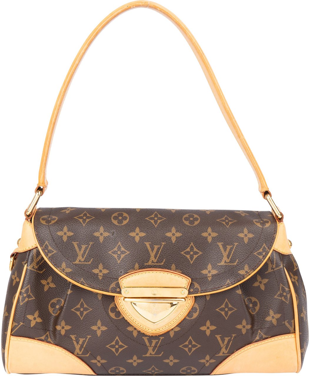 Louis Vuitton Louis Vuitton Canvas Monogram Beverly MM Shoulder Bag Bruin
