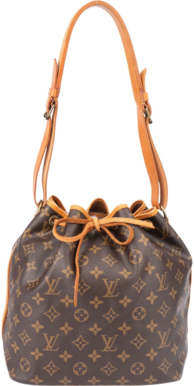 Louis Vuitton Louis Vuitton Canvas Monogram Sac Noe Petit Shoulder Bag Bruin