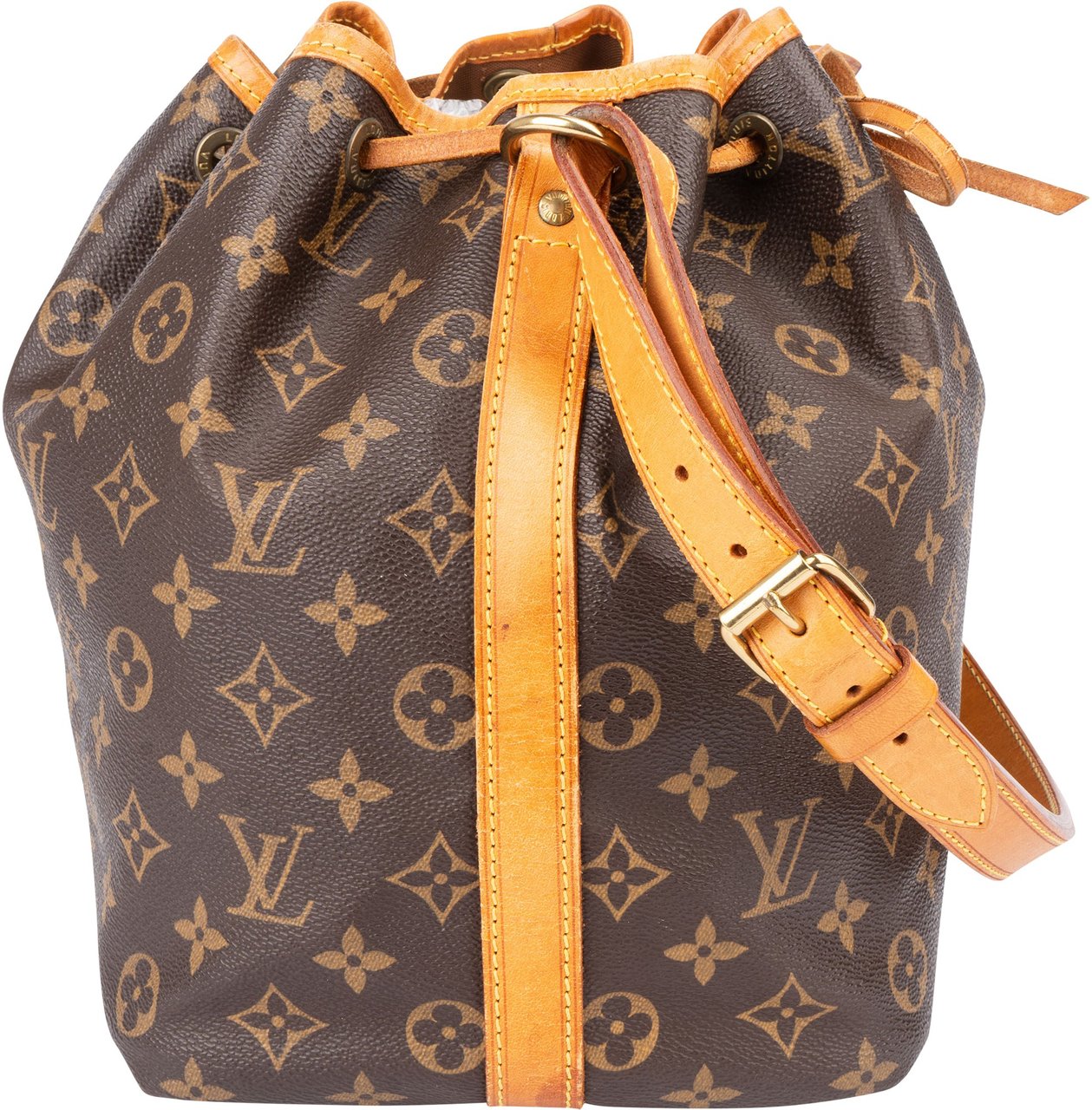 Louis Vuitton Louis Vuitton Canvas Monogram Sac Noe Petit Shoulder Bag Bruin