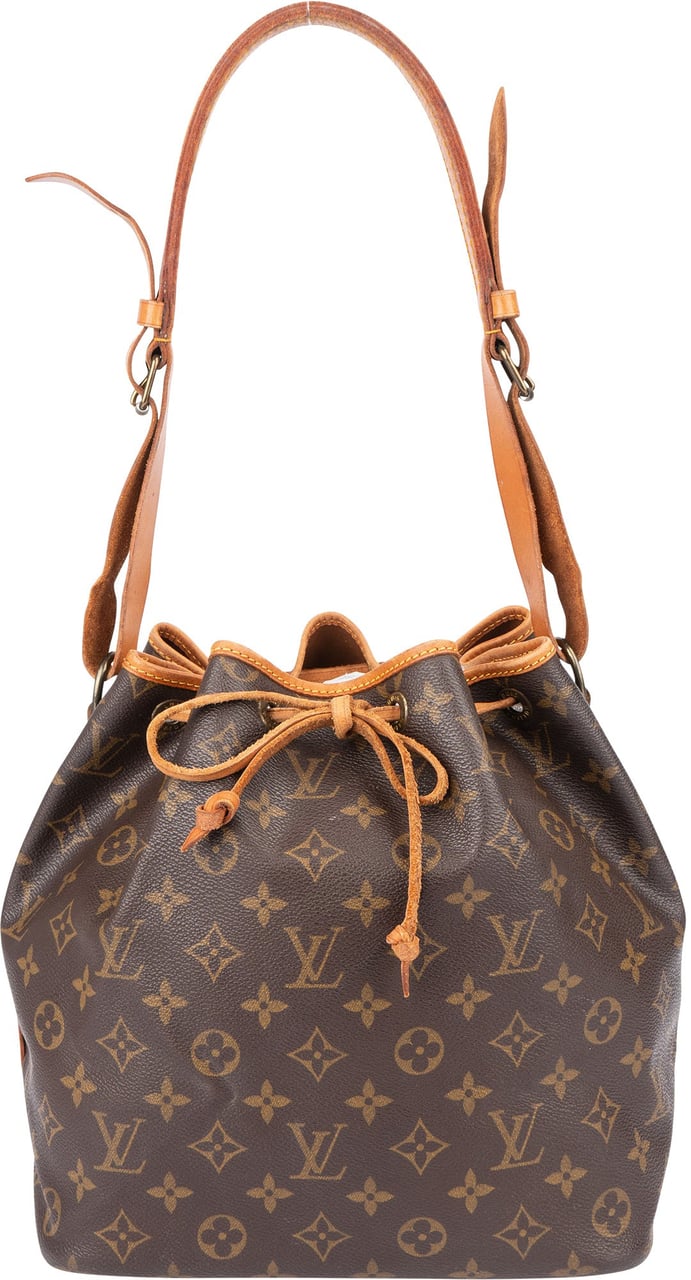 Louis Vuitton Louis Vuitton Canvas Monogram Sac Noe Petit Shoulder Bag Bruin