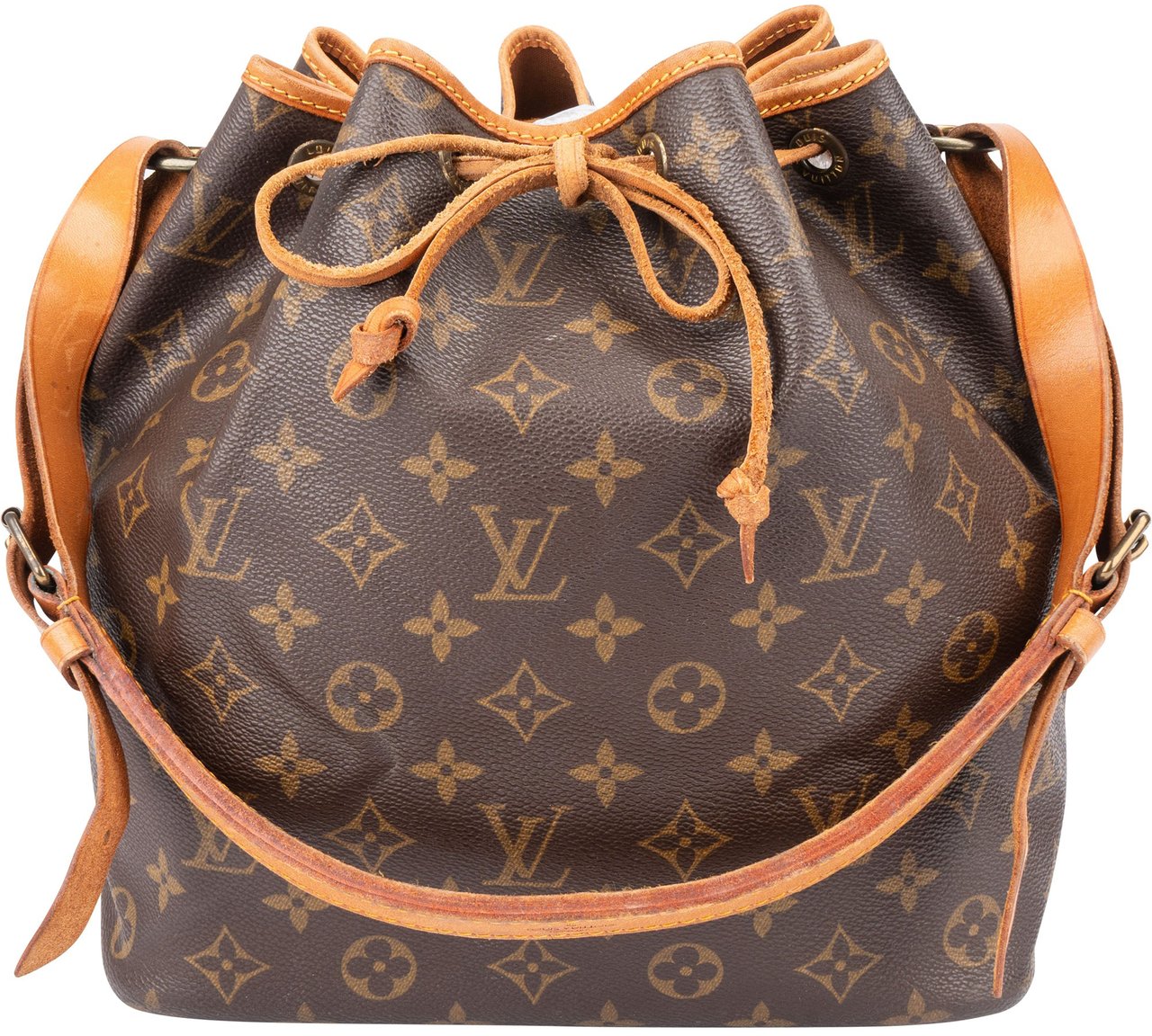 Louis Vuitton Louis Vuitton Canvas Monogram Sac Noe Petit Shoulder Bag Bruin