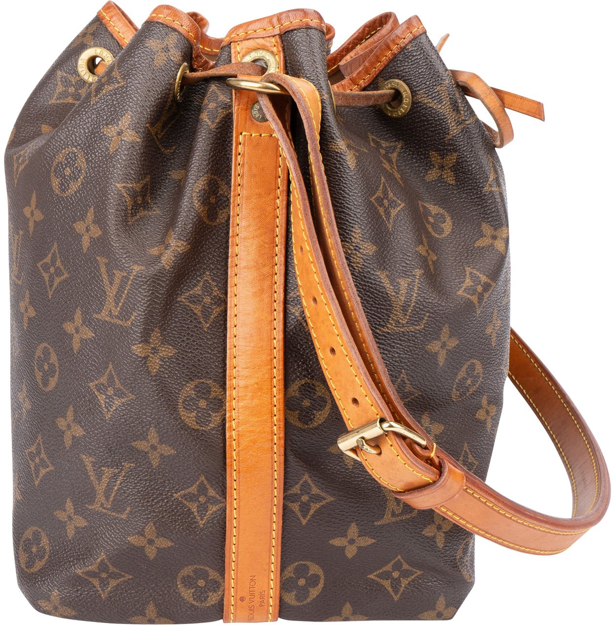 Louis Vuitton Louis Vuitton Canvas Monogram Sac Noe Petit Shoulder Bag Bruin