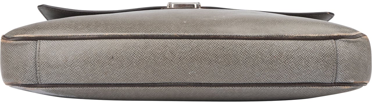 Louis Vuitton Louis Vuitton Taiga Leather Vassili PM Business Handbag Divers
