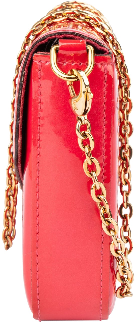 Louis Vuitton Louis Vuitton Vernis Monogram Felicie Crossbody Bag Rood