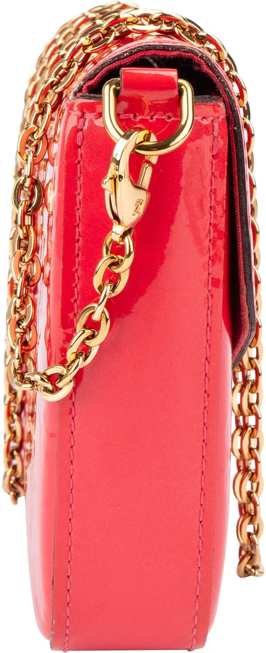 Louis Vuitton Louis Vuitton Vernis Monogram Felicie Crossbody Bag Rood