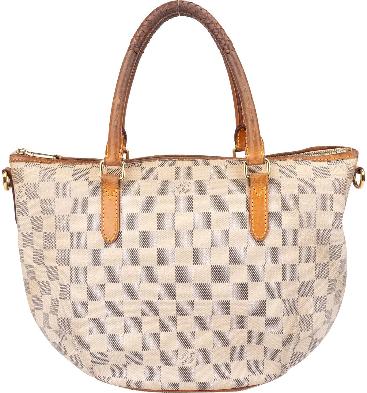 Louis Vuitton Louis Vuitton Damier Azur Monogram Riviera PM Handbag Wit