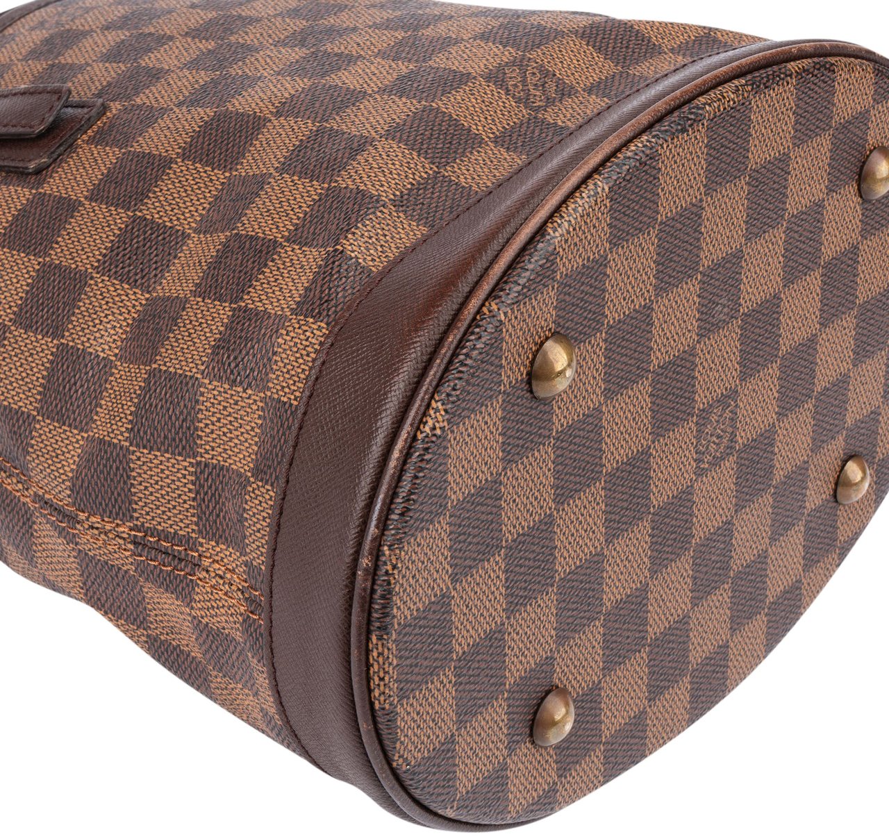 Louis Vuitton Louis Vuitton Damier Ebene Monogram Bucket PM Handbag Bruin