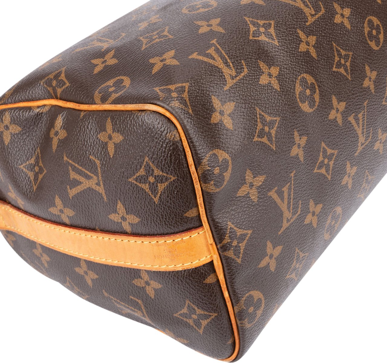 Louis Vuitton Louis Vuitton Canvas Monogram Speedy 25 Bandouliere Handbag Bruin