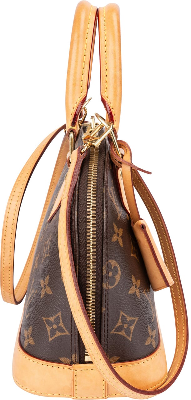 Louis Vuitton Louis Vuitton Canvas Monogram Alma BB Handbag Bruin