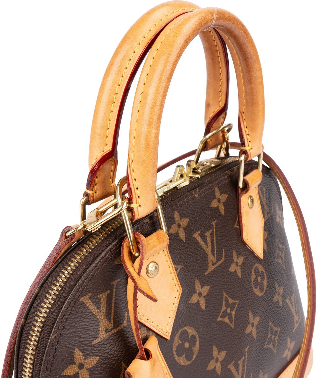 Louis Vuitton Louis Vuitton Canvas Monogram Alma BB Handbag Bruin