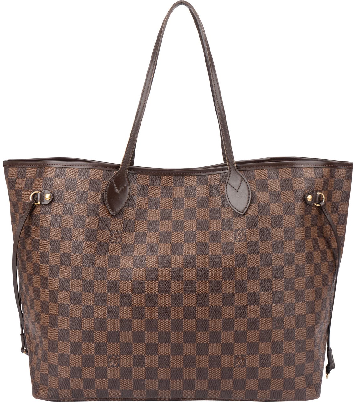 Louis Vuitton Louis Vuitton Damier Ebene Monogram Neverfull GM Shopper Handbag Bruin