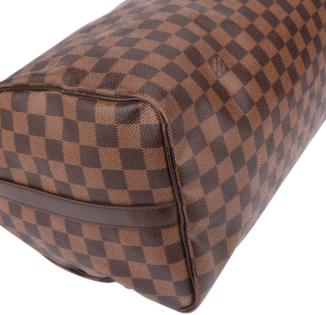 Louis Vuitton Louis Vuitton Damier Ebene Monogram Speedy 35 Handbag Bruin