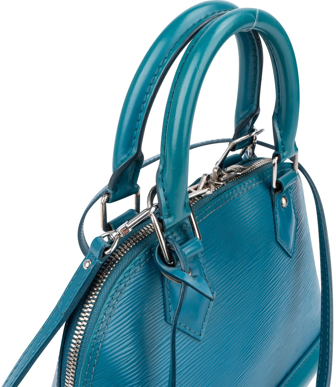 Louis Vuitton Louis Vuitton Bleu Epi Leather Alma BB Handbag Blauw