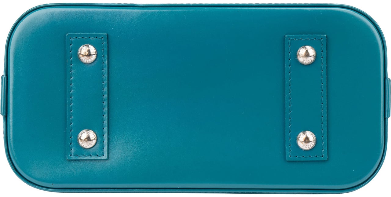 Louis Vuitton Louis Vuitton Bleu Epi Leather Alma BB Handbag Blauw