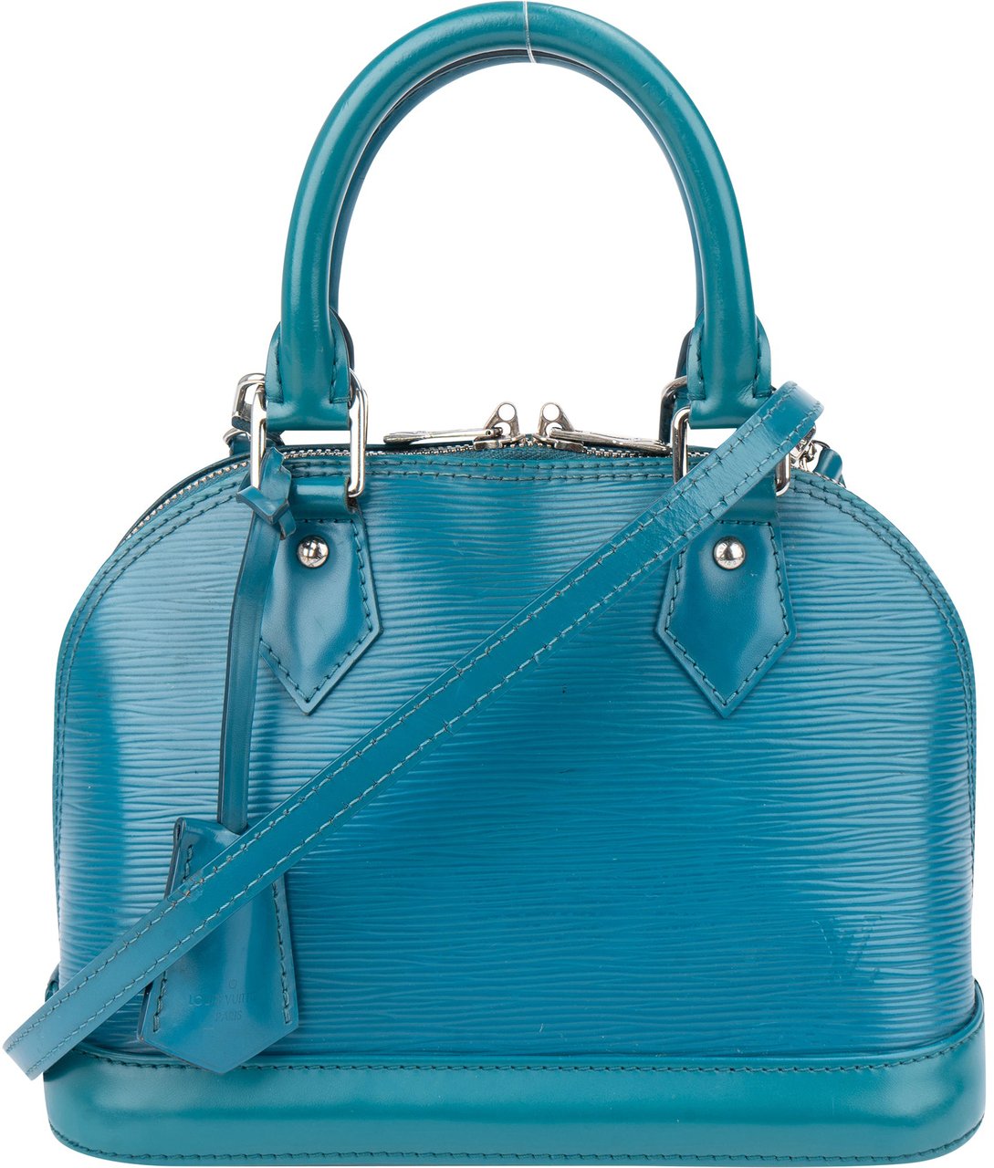 Louis Vuitton Louis Vuitton Bleu Epi Leather Alma BB Handbag Blauw