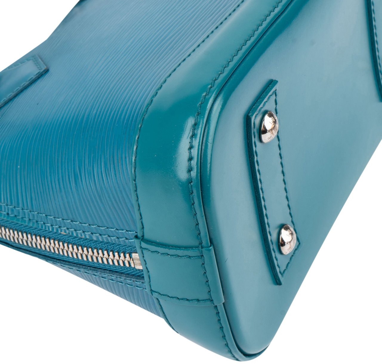 Louis Vuitton Louis Vuitton Bleu Epi Leather Alma BB Handbag Blauw