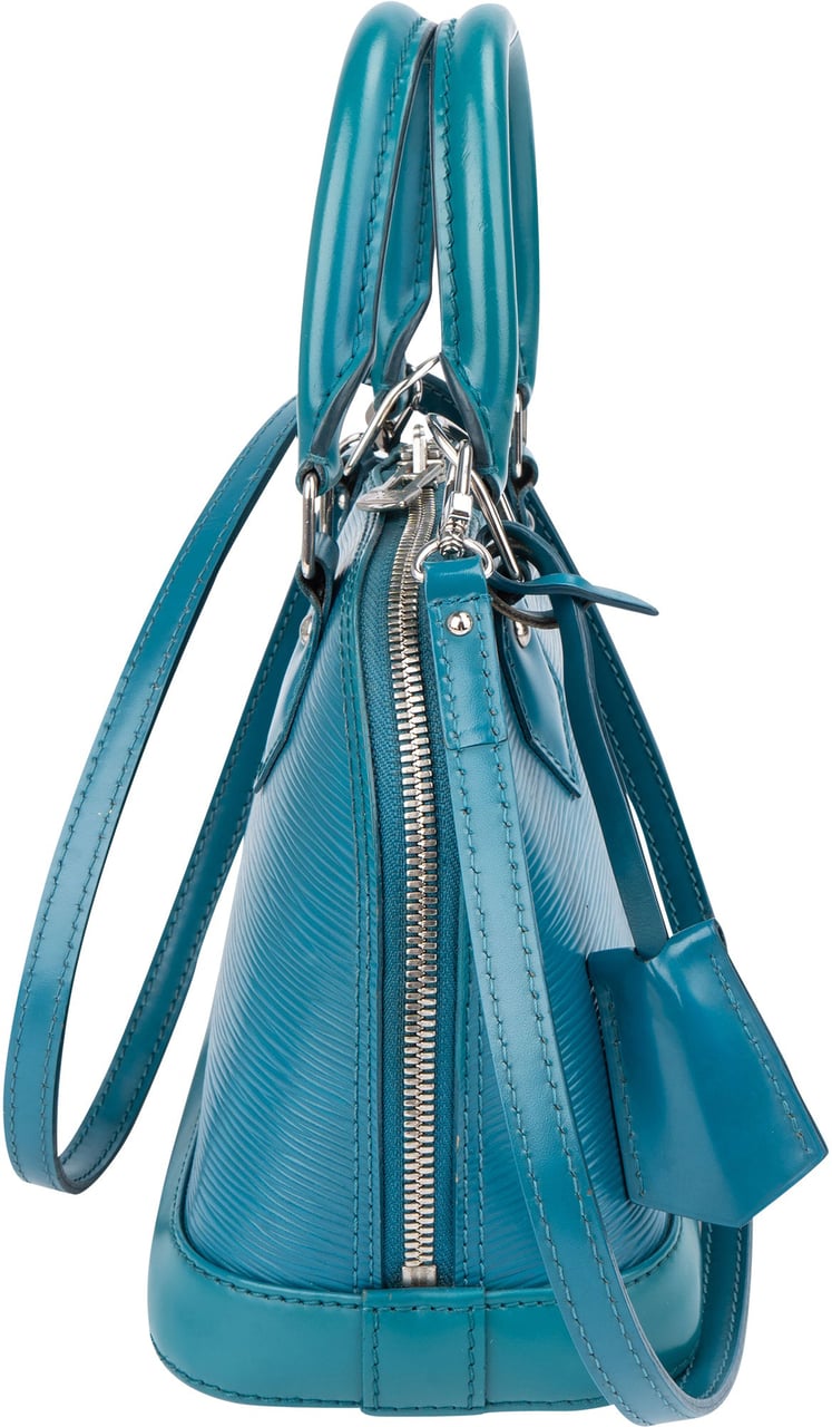 Louis Vuitton Louis Vuitton Bleu Epi Leather Alma BB Handbag Blauw
