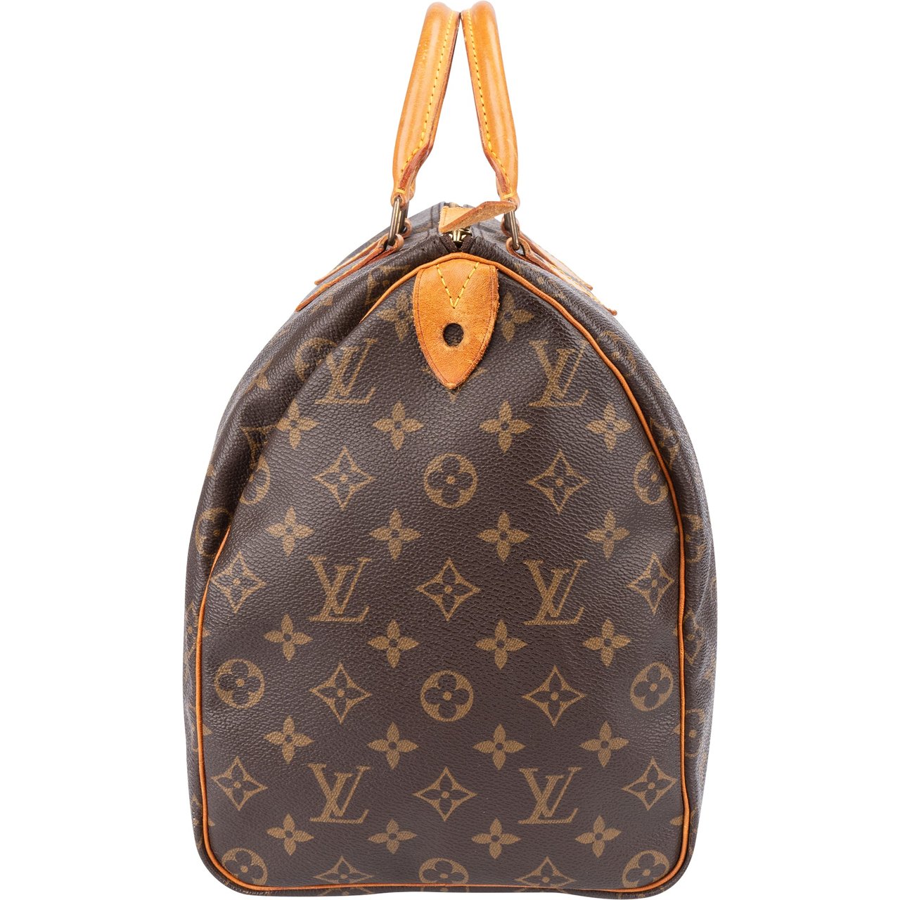 Louis Vuitton Louis Vuitton Canvas Monogram Speedy 40 Handbag Bruin