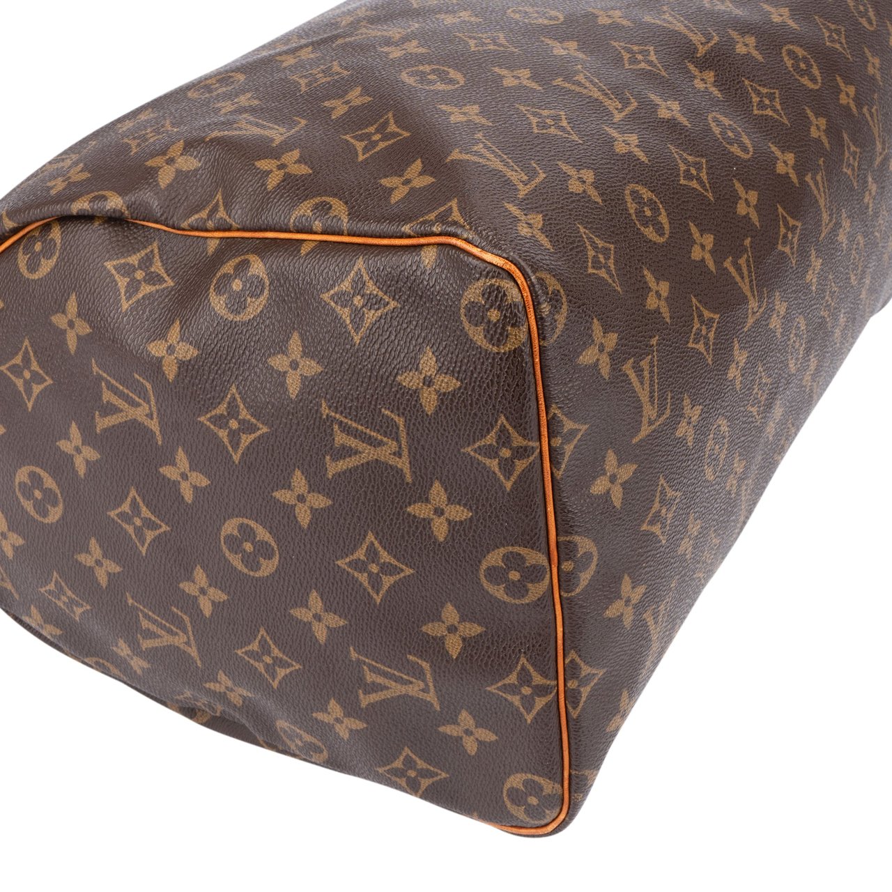 Louis Vuitton Louis Vuitton Canvas Monogram Speedy 40 Handbag Bruin