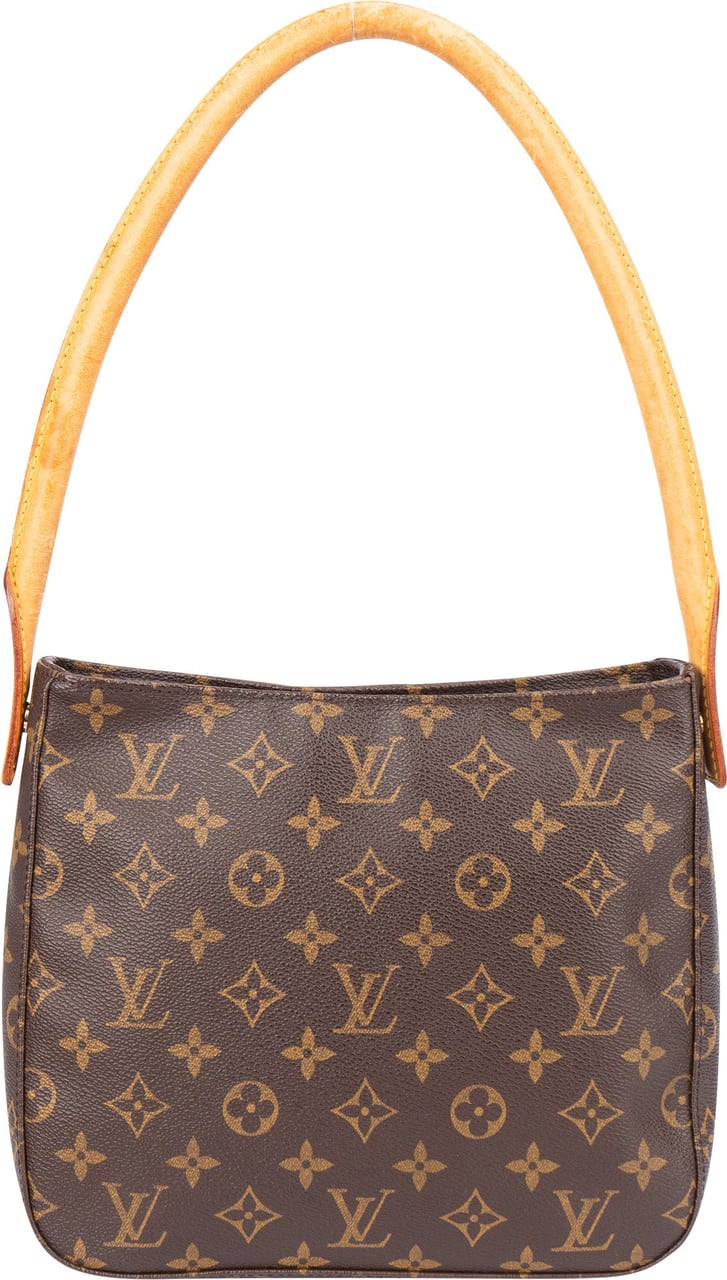 Louis Vuitton Louis Vuitton Canvas Monogram Looping MM Shoulder Bag Bruin