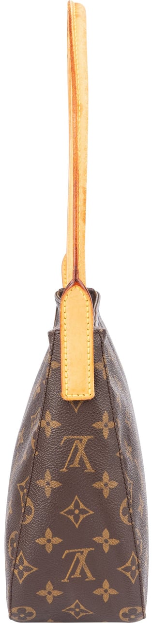 Louis Vuitton Louis Vuitton Canvas Monogram Looping MM Shoulder Bag Bruin