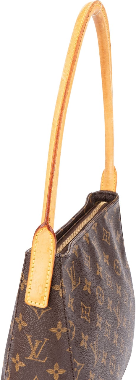 Louis Vuitton Louis Vuitton Canvas Monogram Looping MM Shoulder Bag Bruin