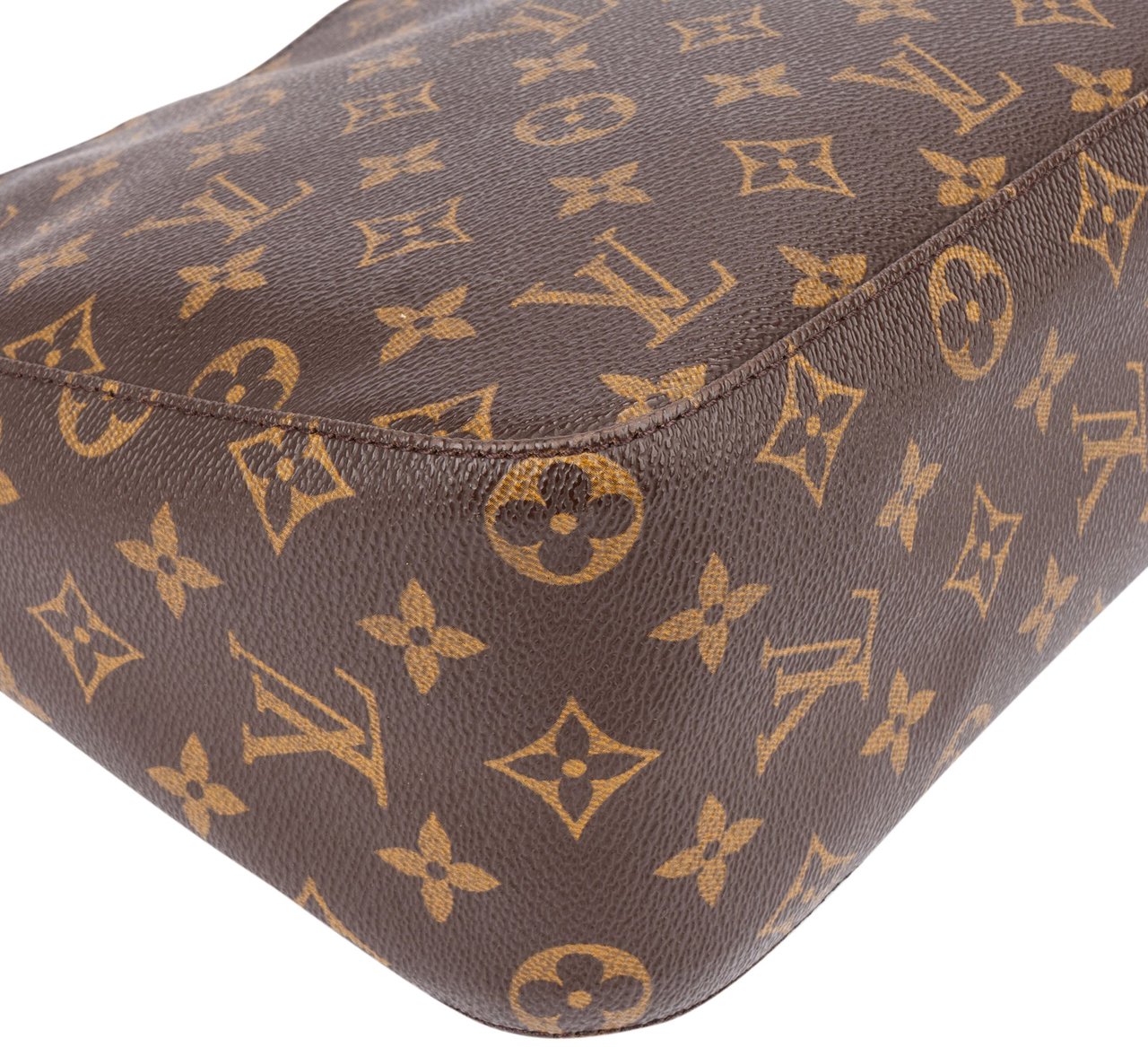 Louis Vuitton Louis Vuitton Canvas Monogram Looping MM Shoulder Bag Bruin