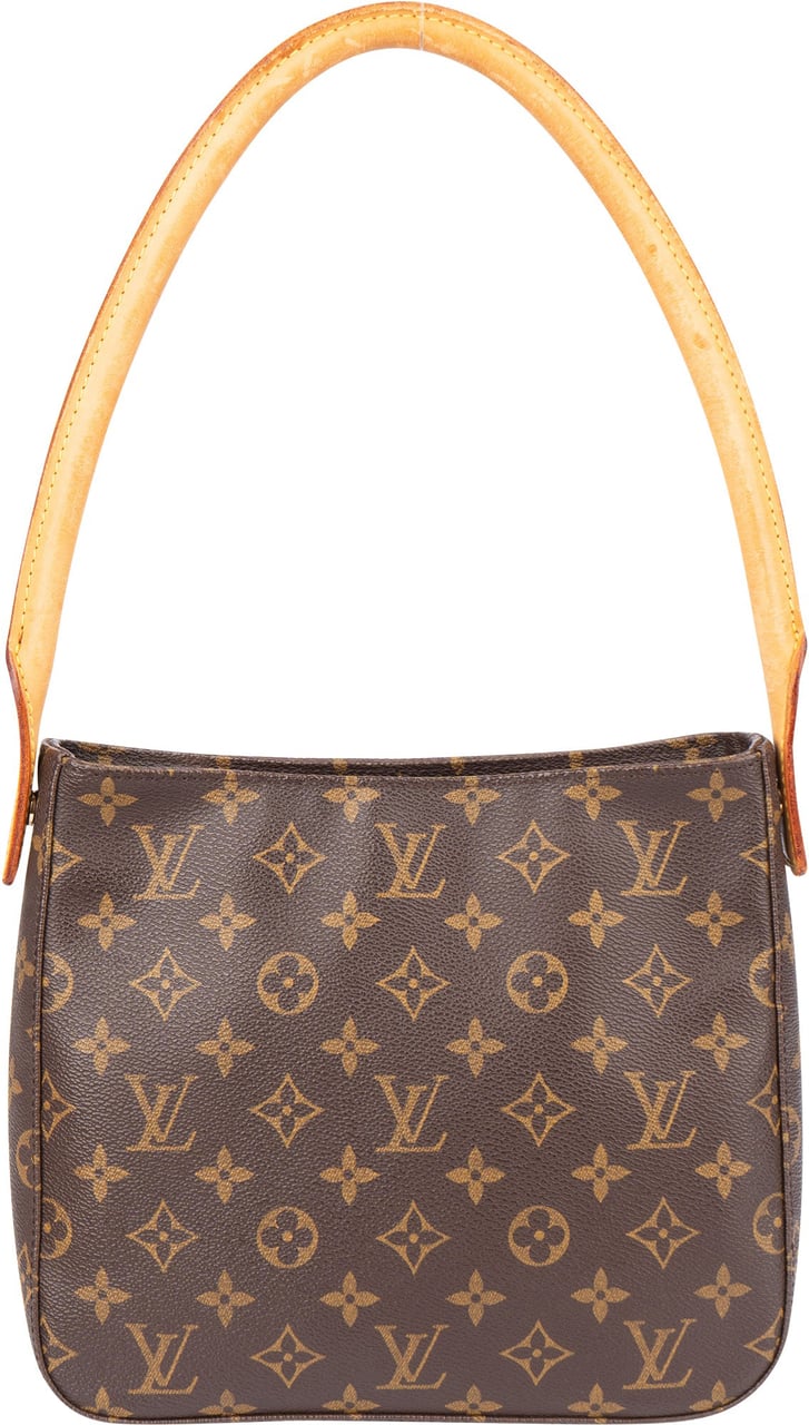 Louis Vuitton Louis Vuitton Canvas Monogram Looping MM Shoulder Bag Bruin
