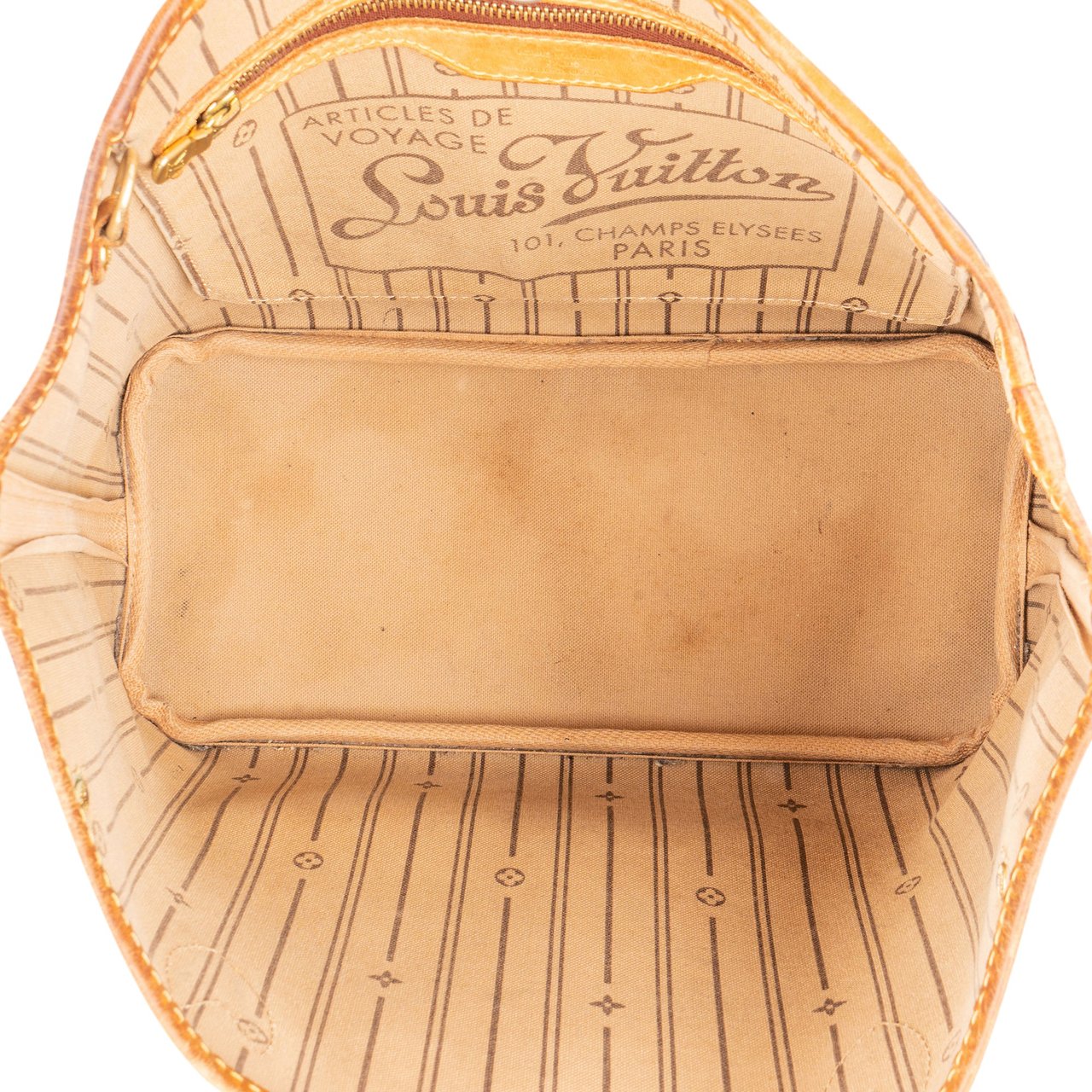 Louis Vuitton Louis Vuitton Canvas Monogram Neverfull PM Handbag Bruin