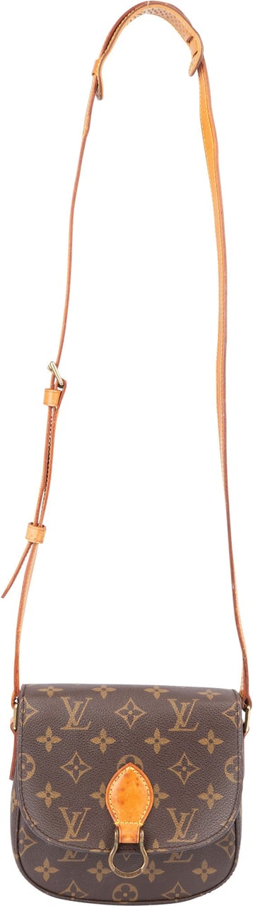 Louis Vuitton Louis Vuitton Canvas Monogram Saint Cloud PM Crossbody Bag Bruin