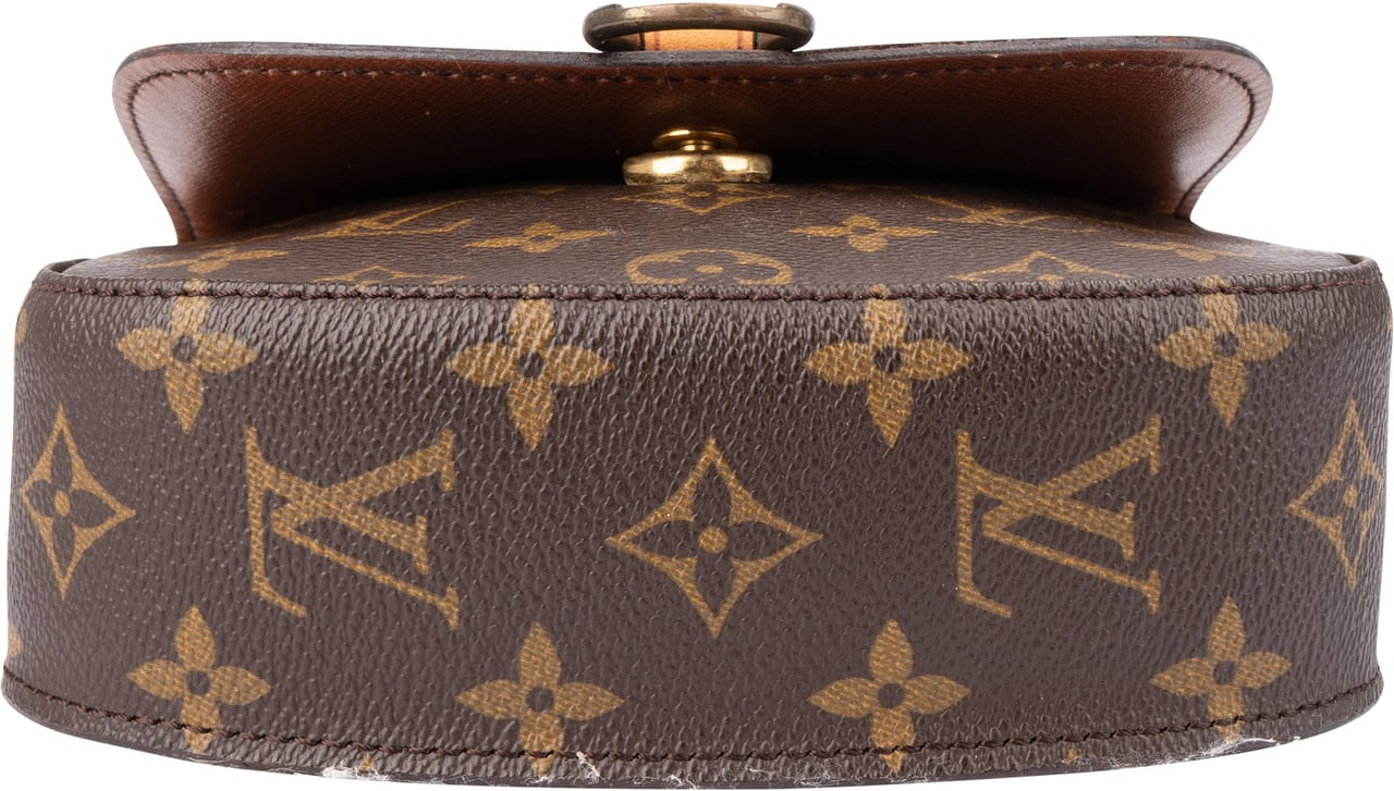 Louis Vuitton Louis Vuitton Canvas Monogram Saint Cloud PM Crossbody Bag Bruin