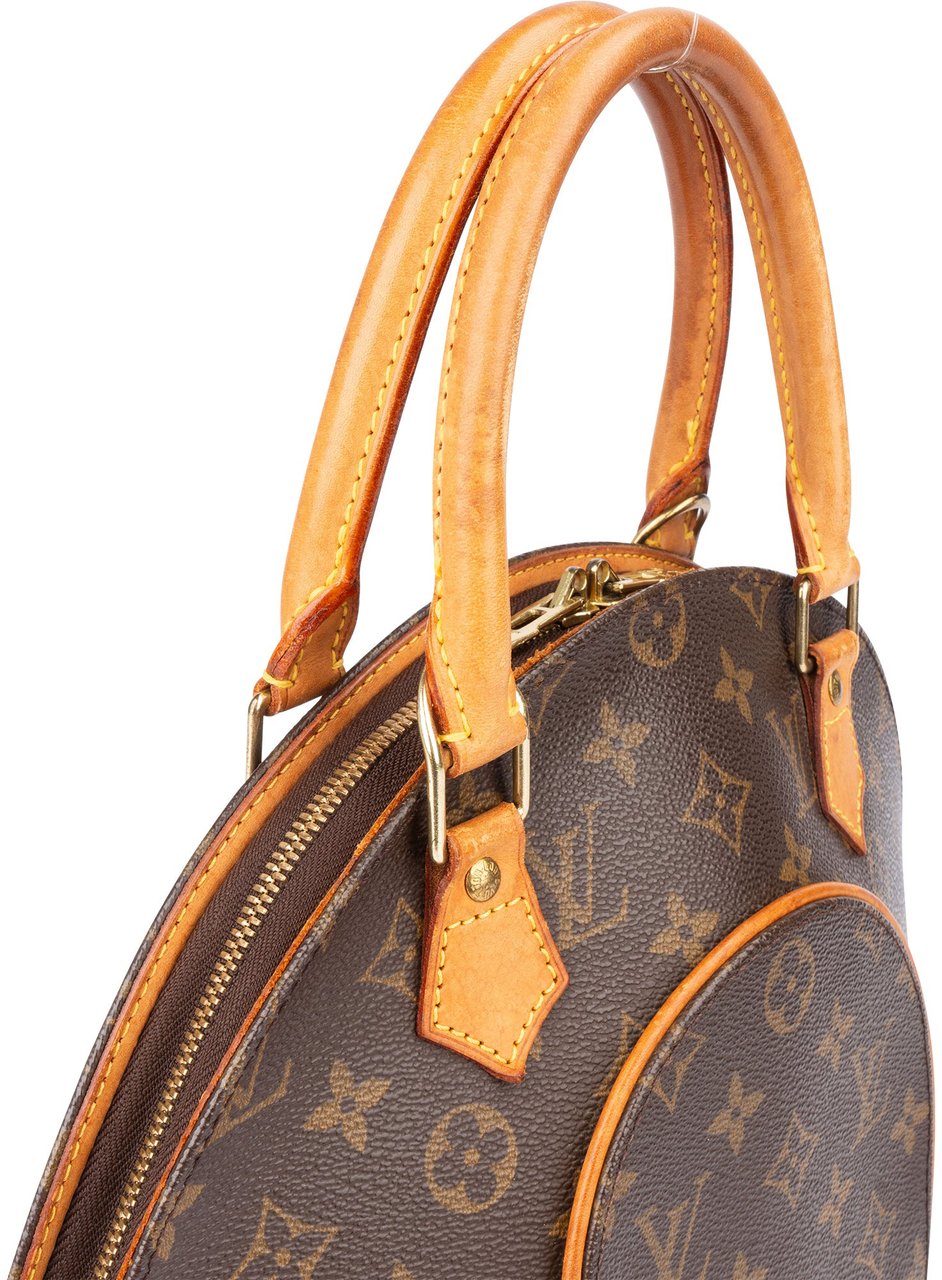 Louis Vuitton Louis Vuitton Canvas Monogram Ellipse PM Handbag Bruin
