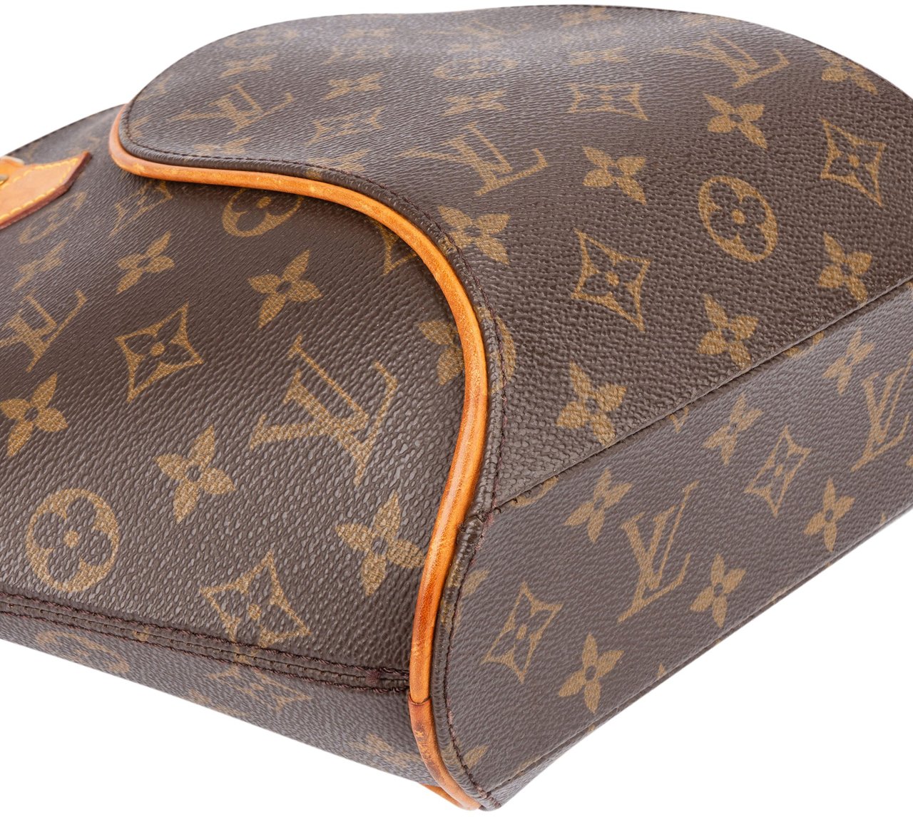 Louis Vuitton Louis Vuitton Canvas Monogram Ellipse PM Handbag Bruin