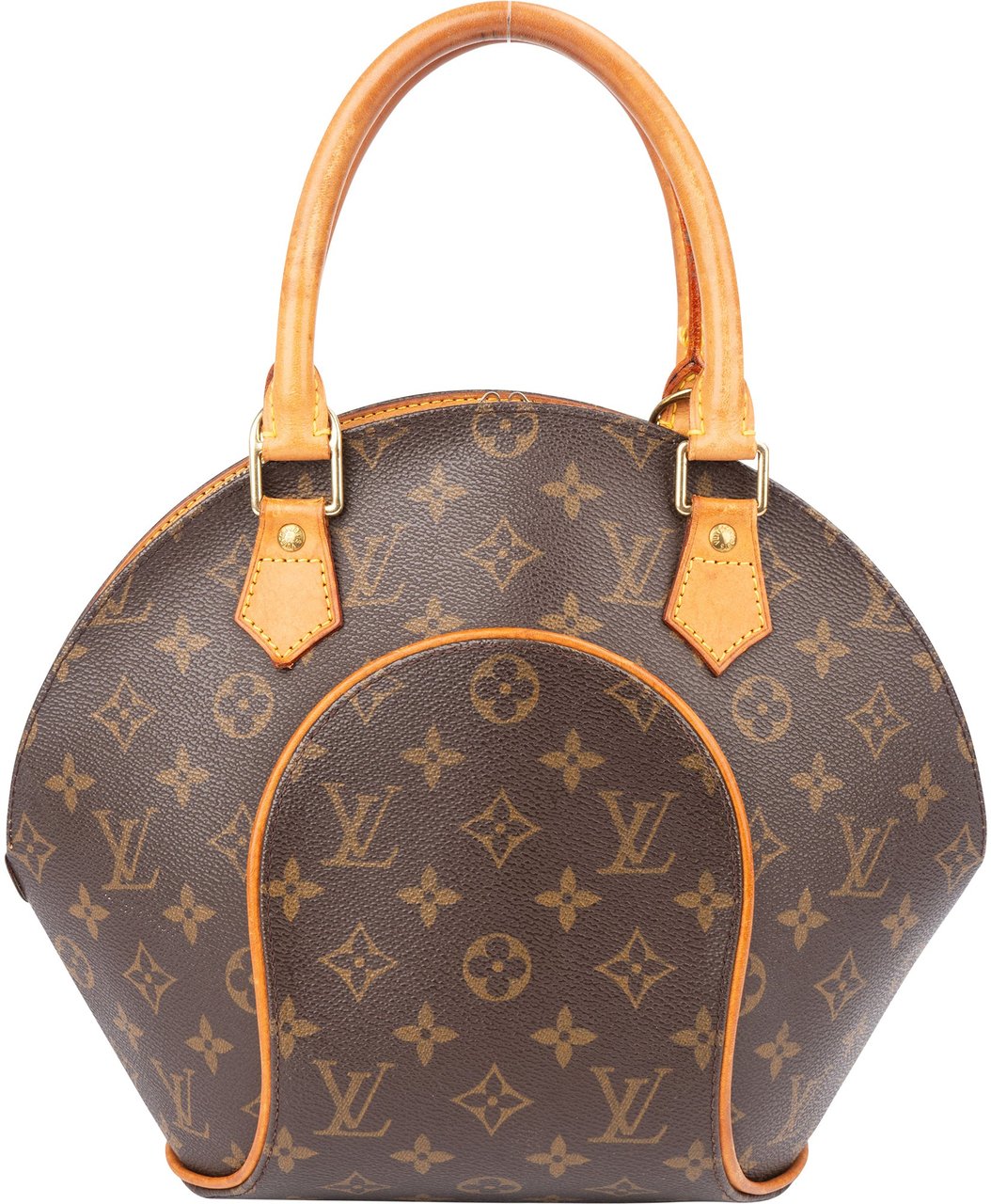 Louis Vuitton Louis Vuitton Canvas Monogram Ellipse PM Handbag Bruin