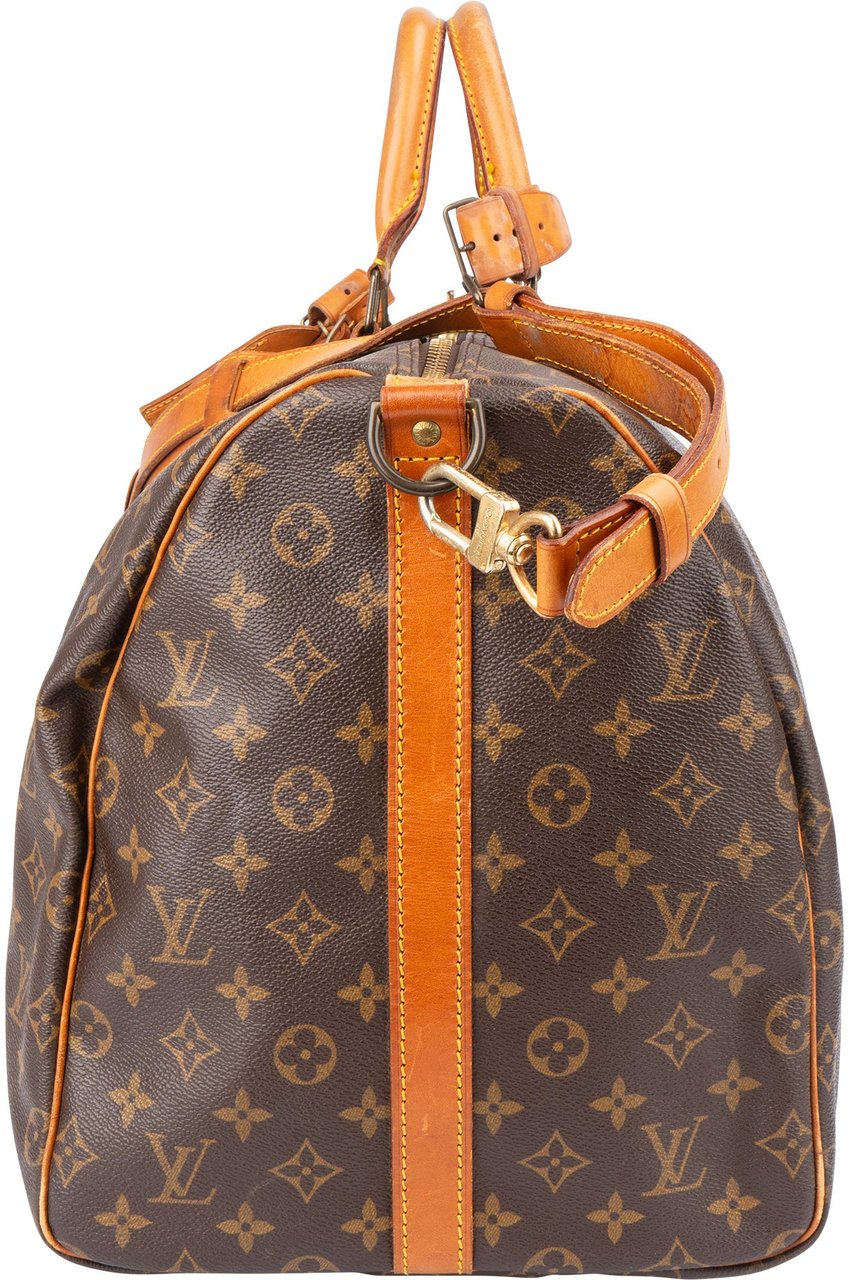 Louis Vuitton Louis Vuitton Canvas Monogram Keepall 55 Bandouliere Bruin