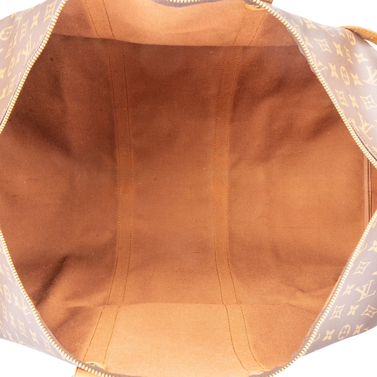 Louis Vuitton Louis Vuitton Canvas Monogram Keepall 60 Bandouliere Bruin