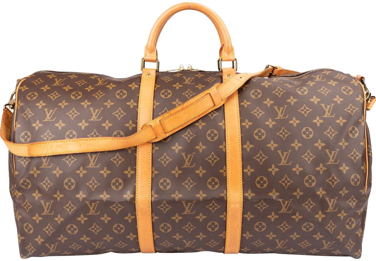 Louis Vuitton Louis Vuitton Canvas Monogram Keepall 60 Bandouliere Bruin