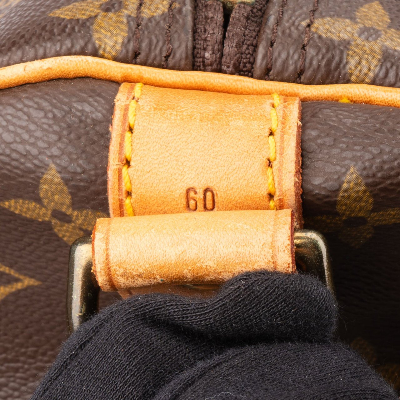 Louis Vuitton Louis Vuitton Canvas Monogram Keepall 60 Bandouliere Bruin