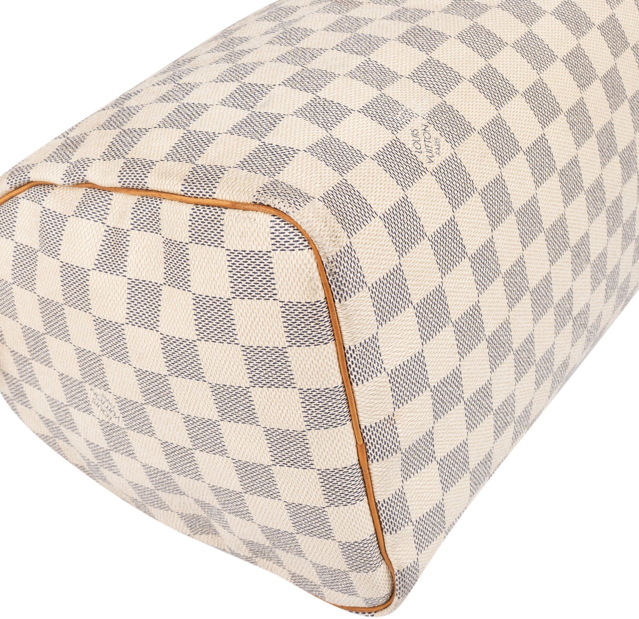 Louis Vuitton Louis Vuitton Damier Azur Monogram Speedy 30 Handbag Wit