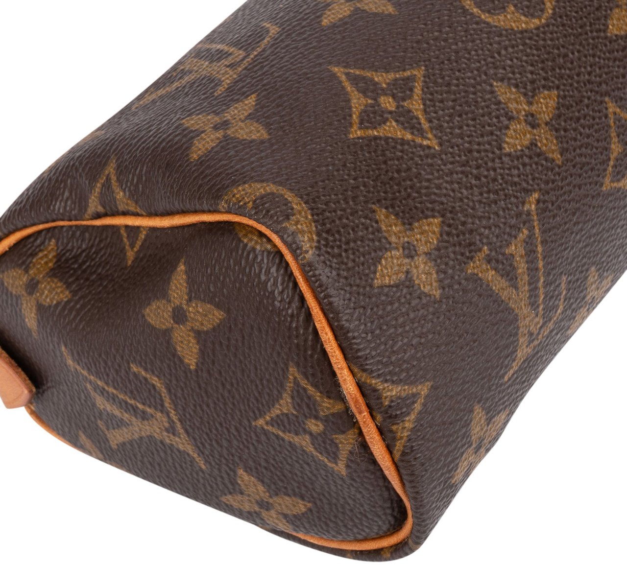 Louis Vuitton Louis Vuitton Canvas Monogram Mini Speedy Handbag Bruin