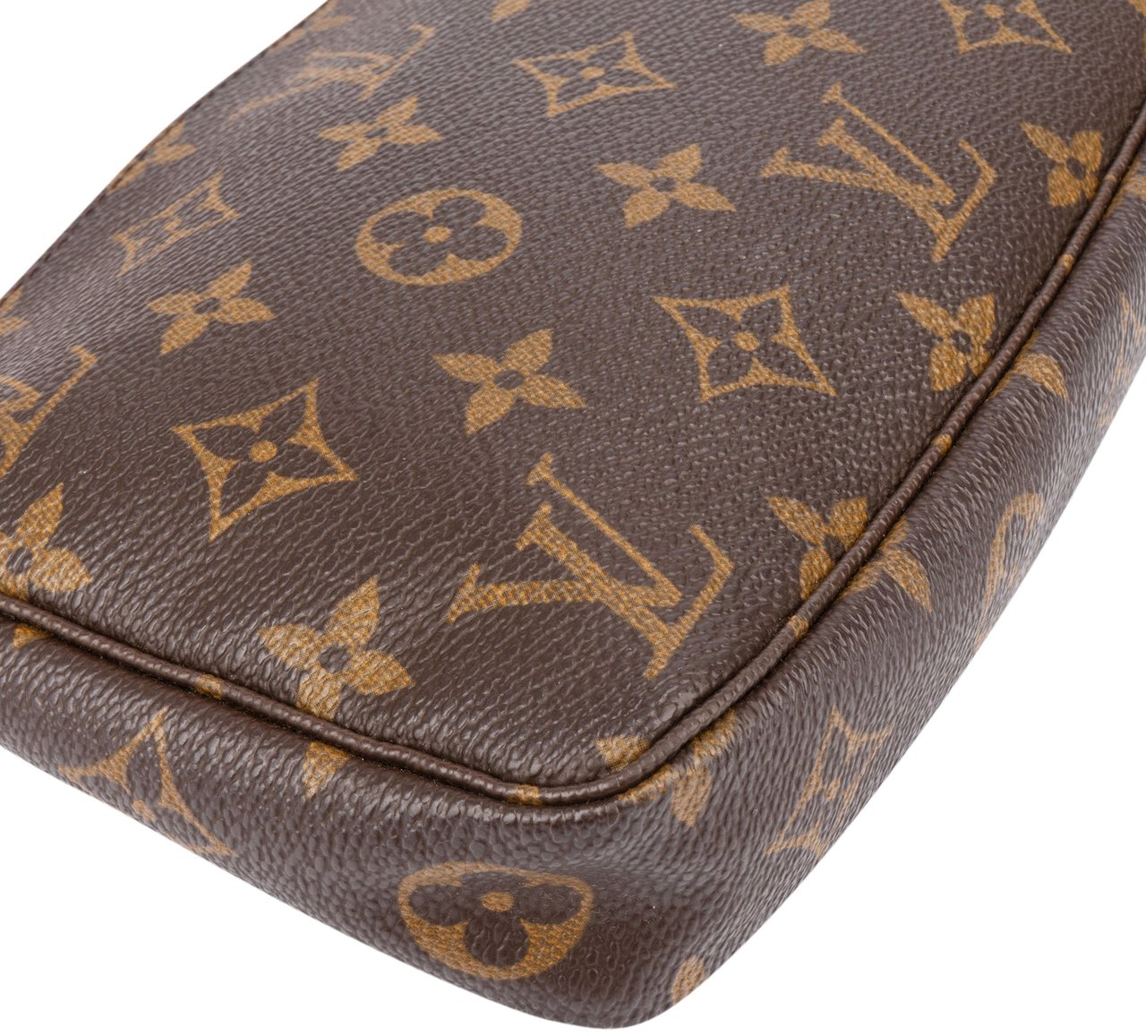 Louis Vuitton Louis Vuitton Canvas Monogram Pochette Accessoire Handbag Bruin