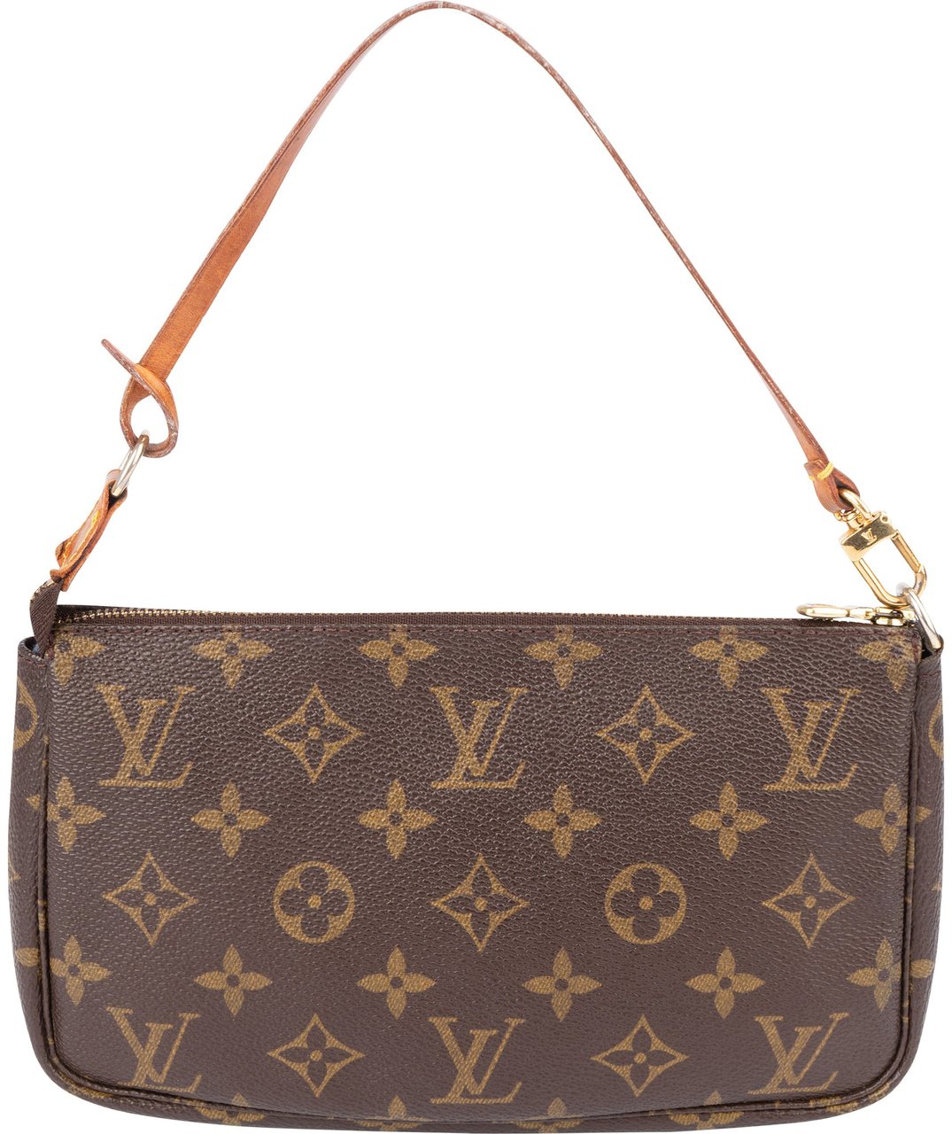 Louis Vuitton Louis Vuitton Canvas Monogram Pochette Accessoire Handbag Bruin