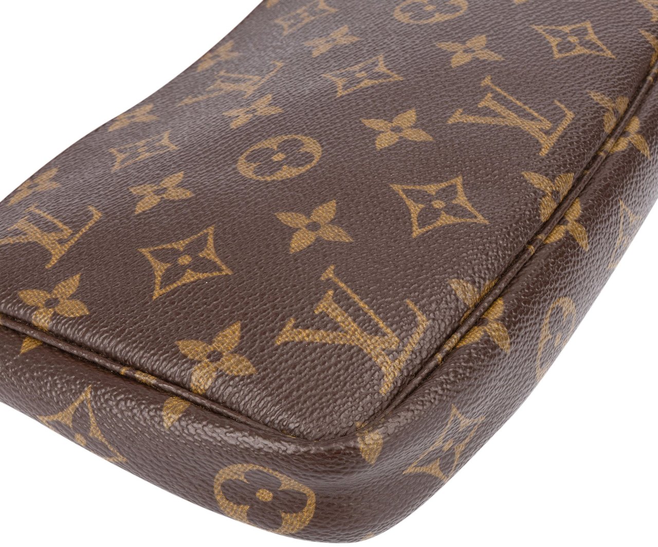 Louis Vuitton Louis Vuitton Canvas Monogram Pochette Accessoire Handbag Bruin